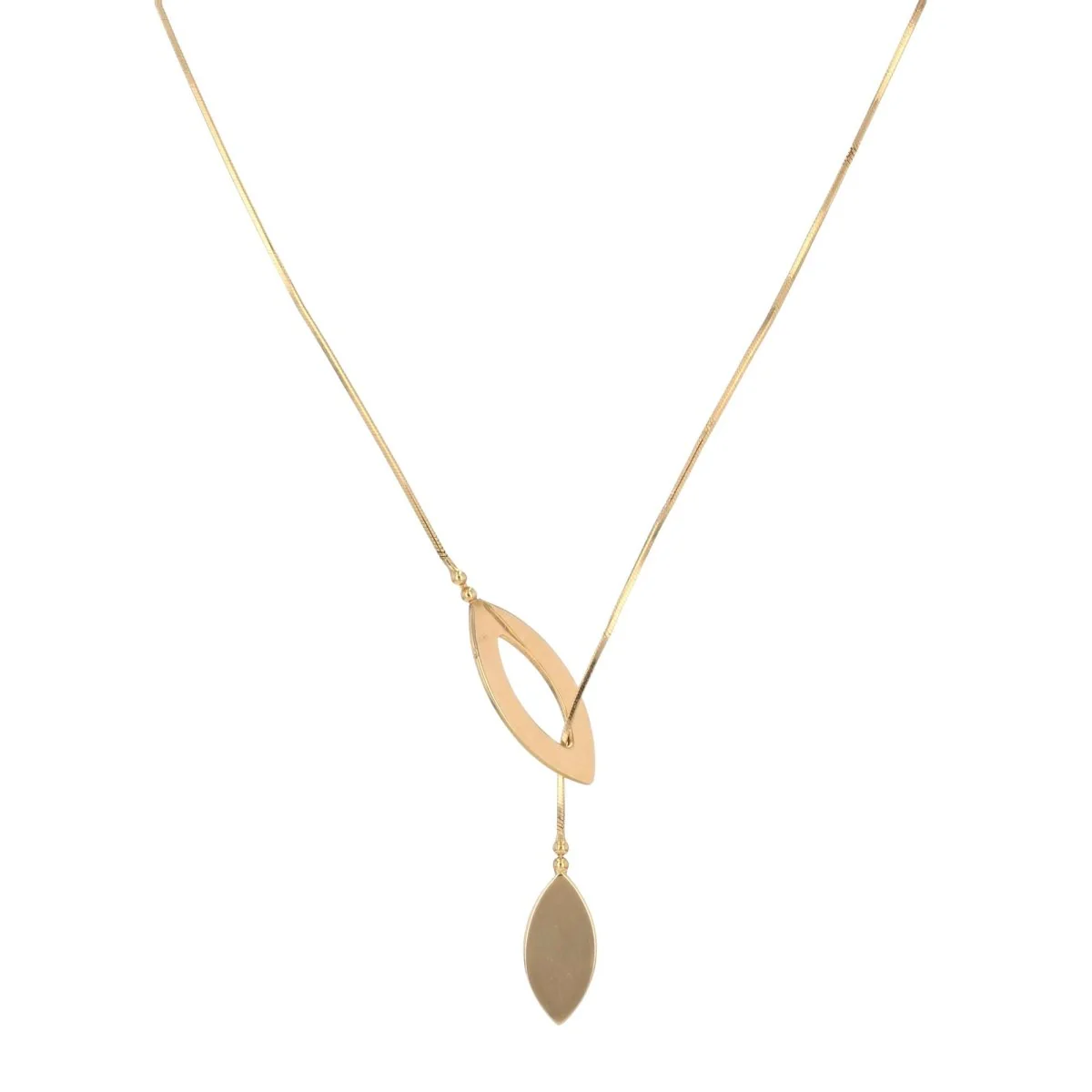 Collier Négligé en or jaune