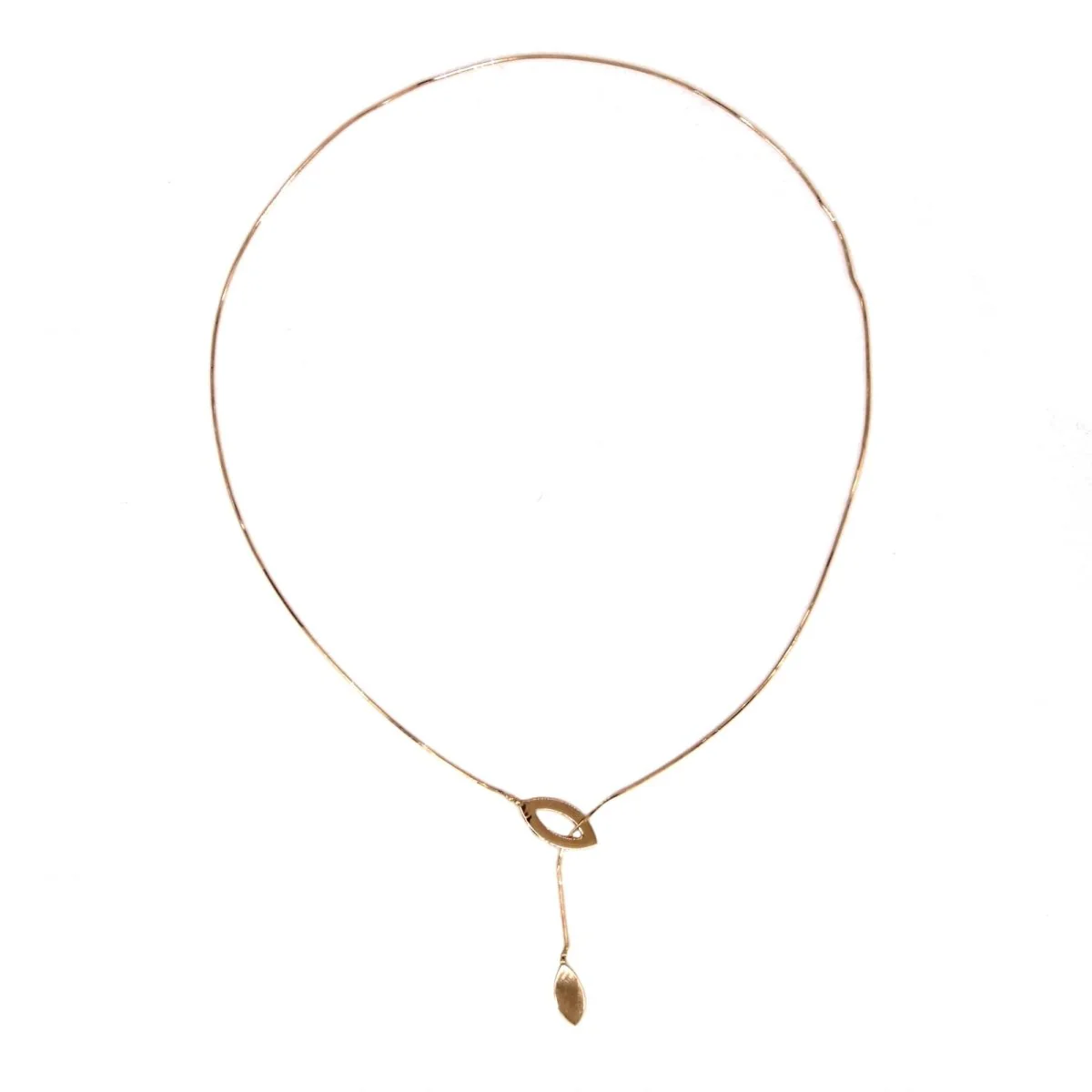 Collier Négligé en or jaune - Image 3