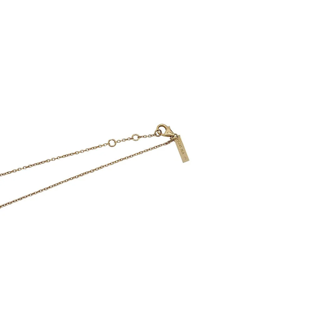 Collier Morganne Bello, "Noeud", or jaune, diamants - Image 2