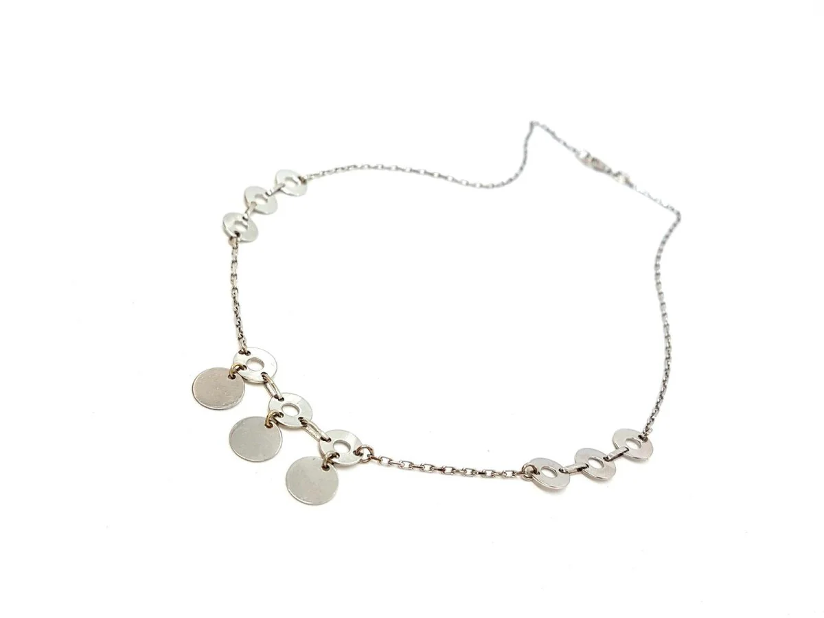 Collier Or blanc - Image 3