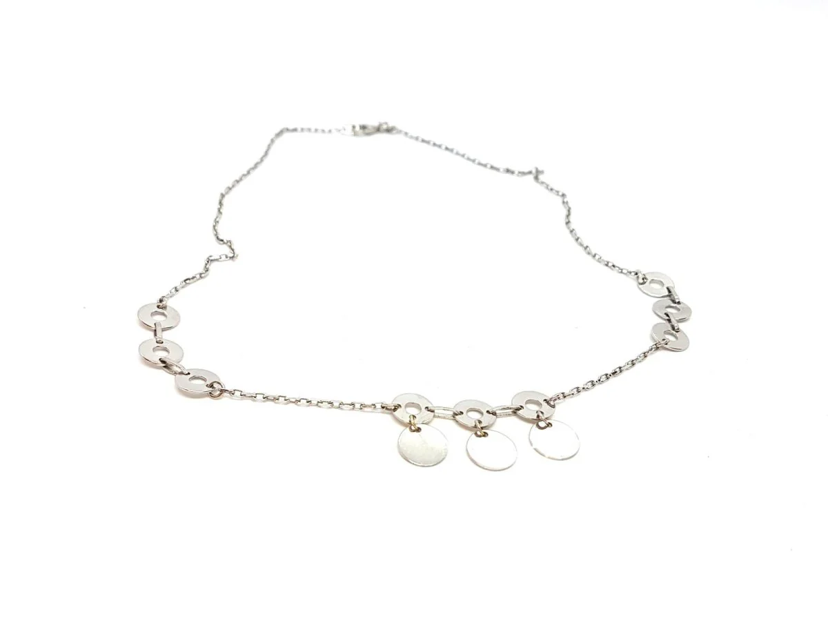 Collier Or blanc - Image 4