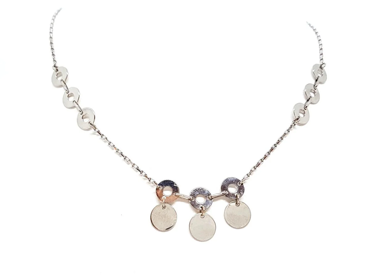 Collier Or blanc - Image 5