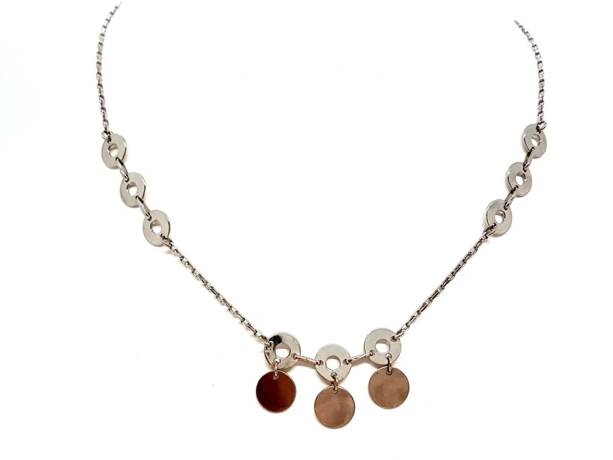 Collier Or blanc - Image 6