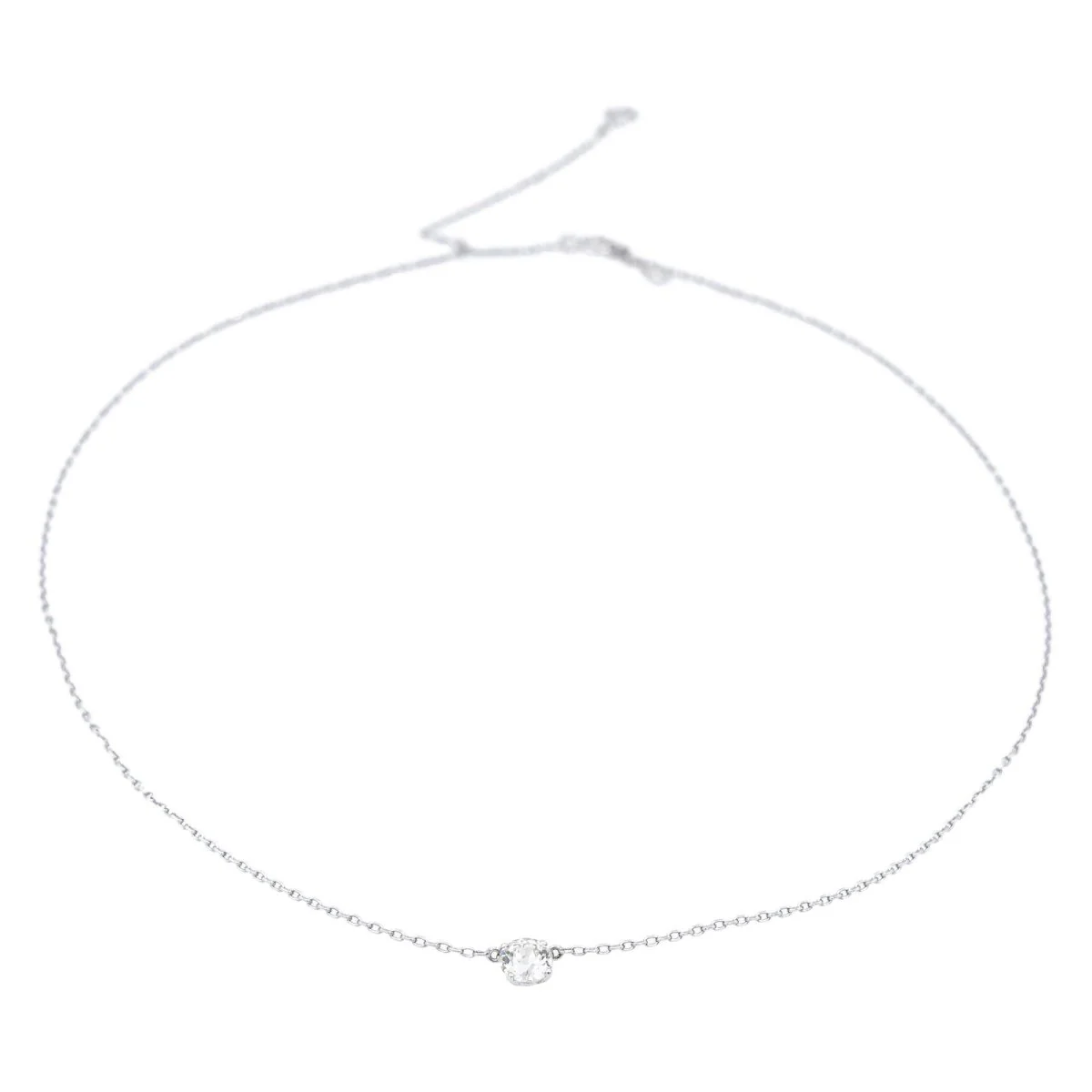 Collier Or blanc Diamant - Image 3