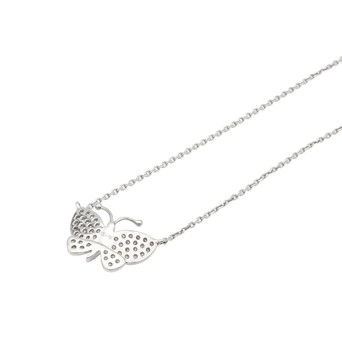 Collier VENDÔME papillon en or blanc et diamants - Image 5
