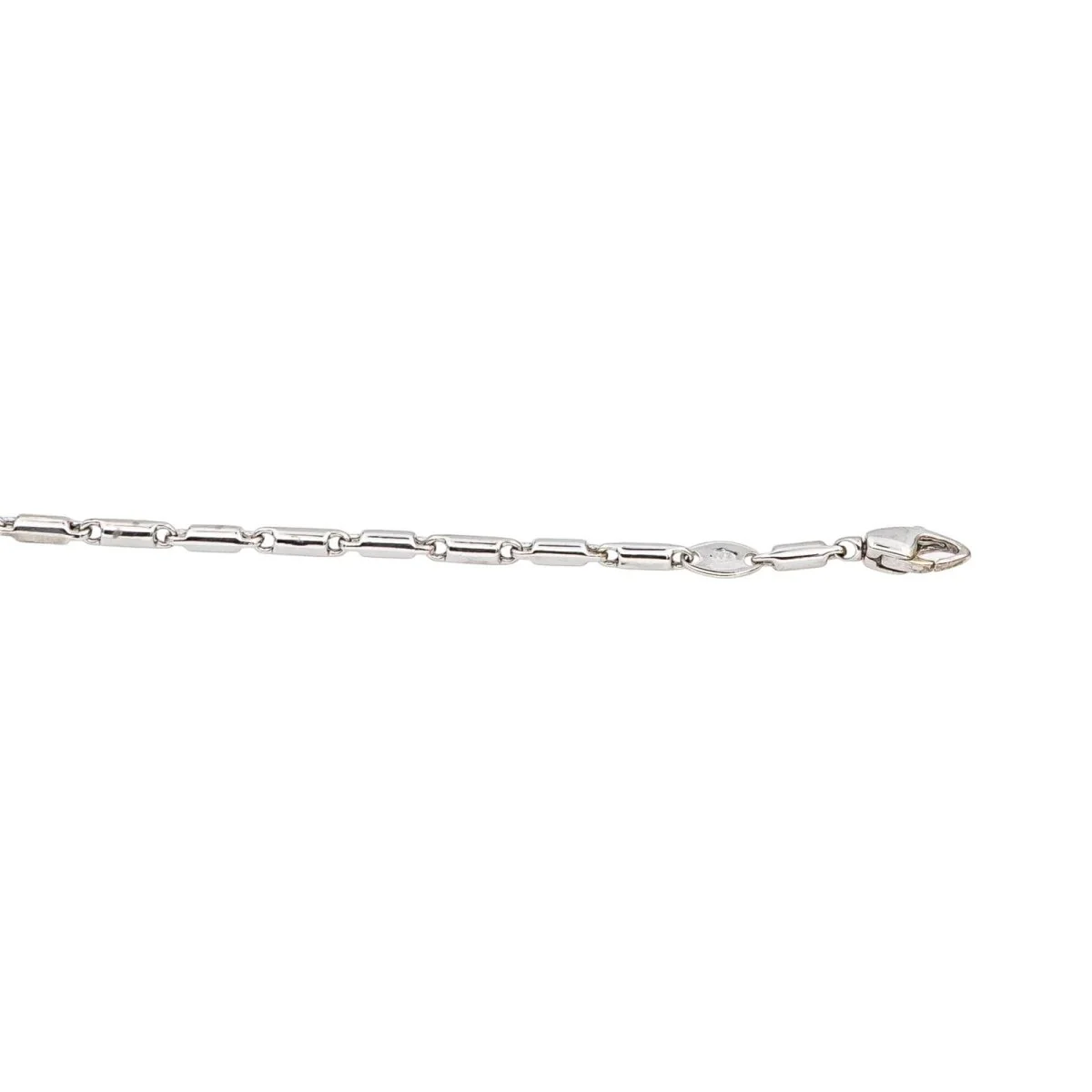Collier Pendentif en or blanc et diamants - Image 6