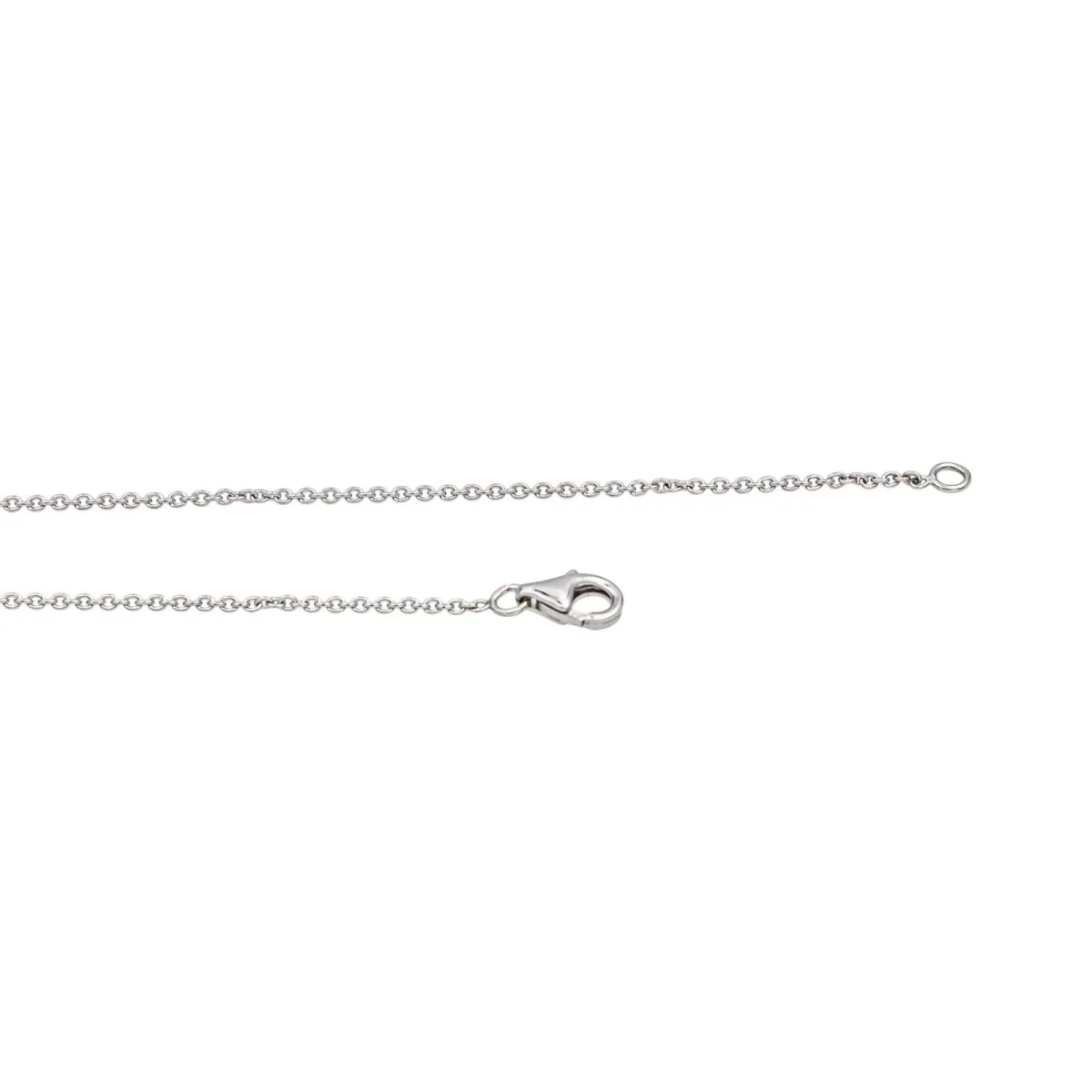 Collier Pendentif en or blanc et diamant - Image 7