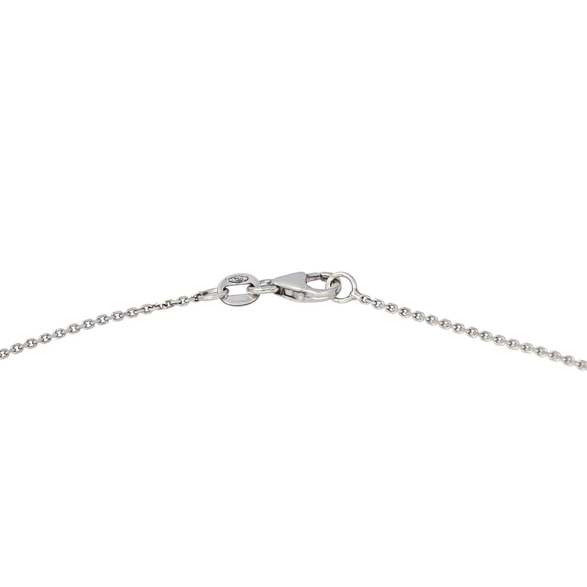 Collier Pendentif en or blanc et tanzanite - Image 7