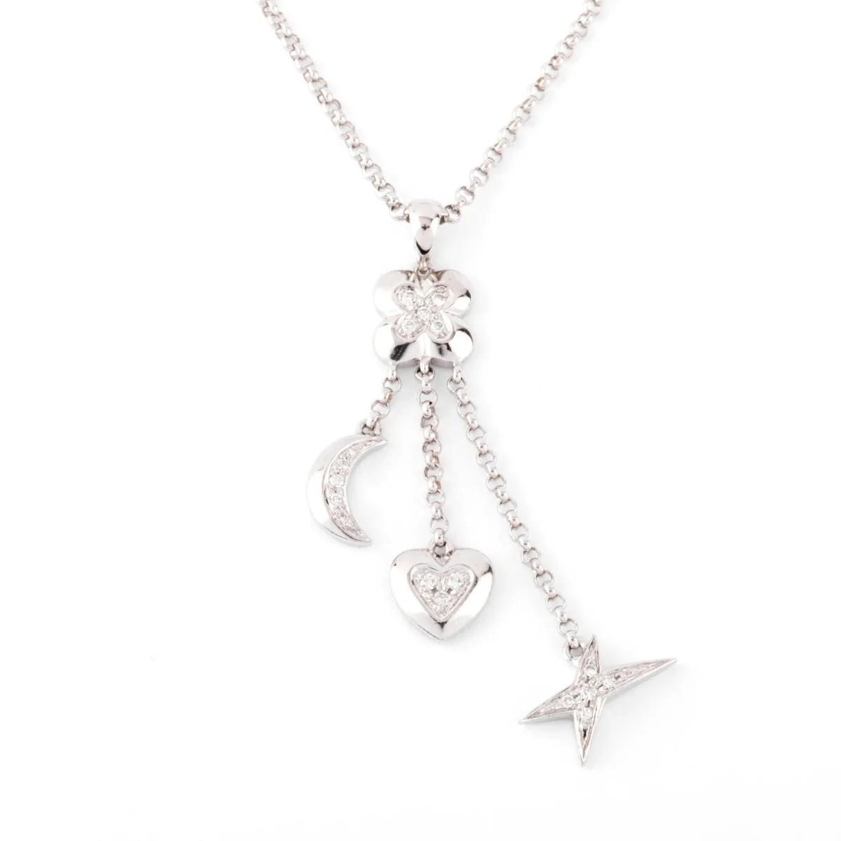 Collier or et diamant Mauboussin