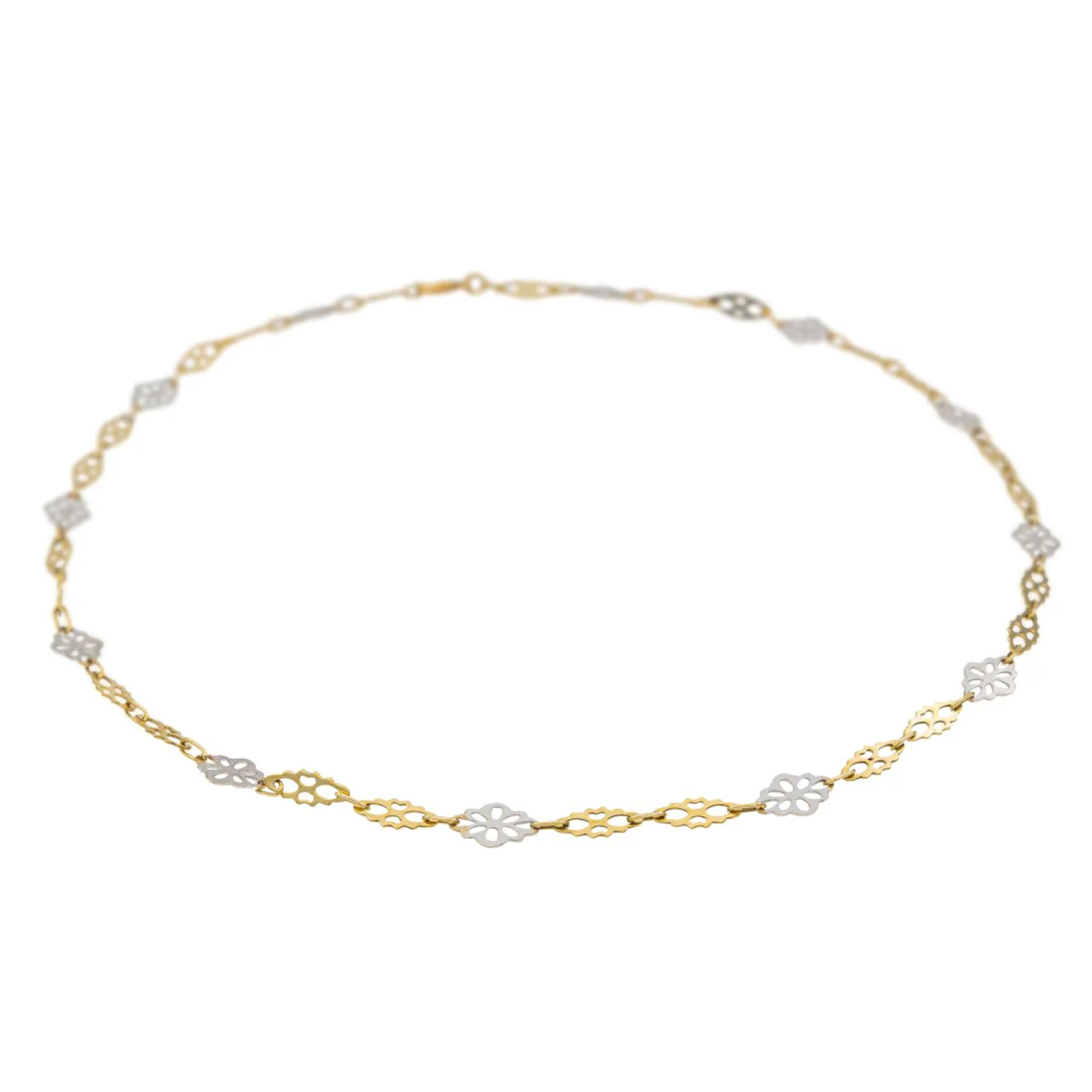 Collier Maille en deux ors - Image 3