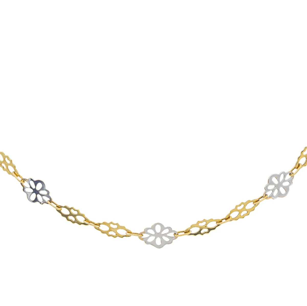 Collier Maille en deux ors - Image 5