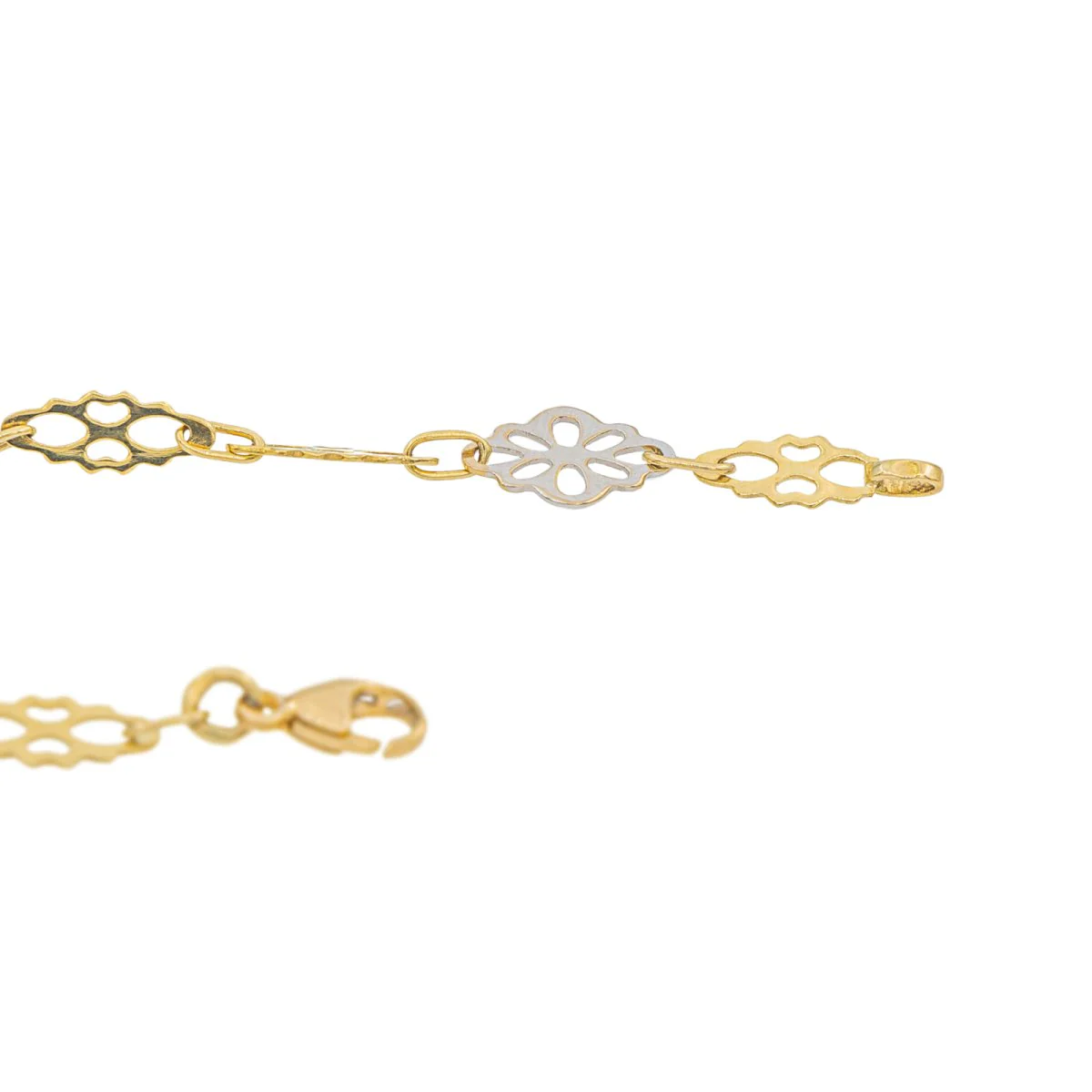 Collier Maille en deux ors - Image 7