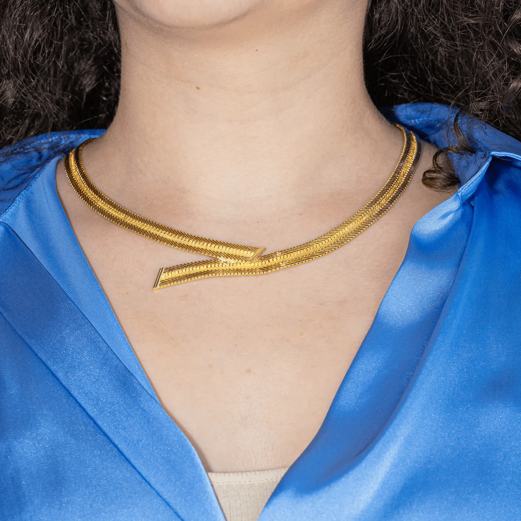 Collier Négligé en or jaune - Image 2