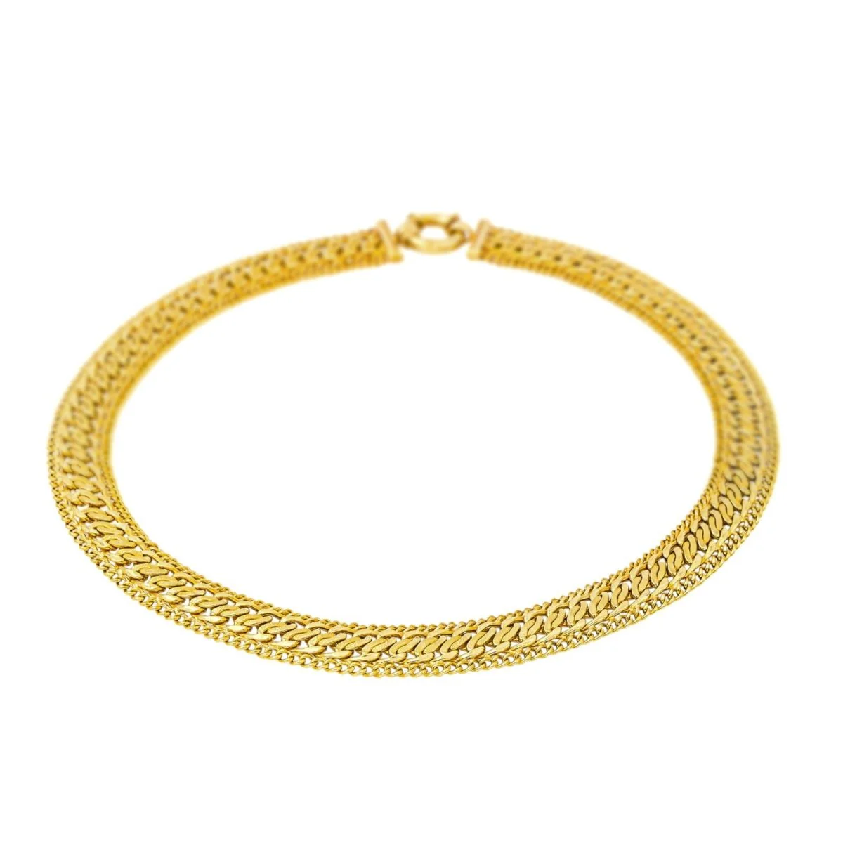 Collier Maille en or jaune - Image 3