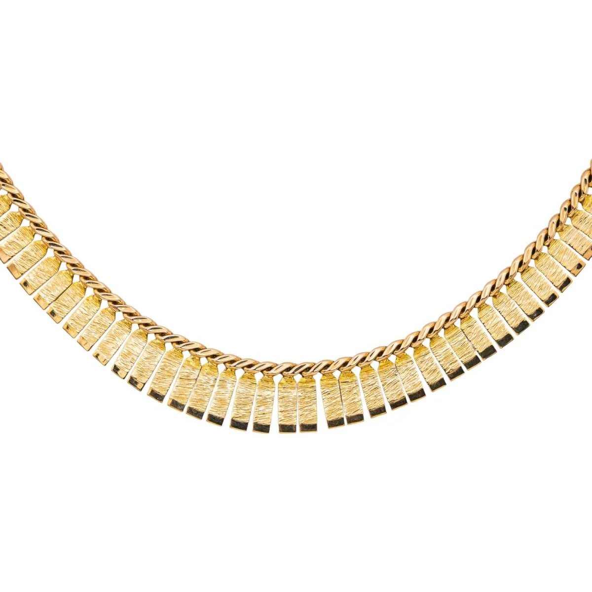 Collier Maille en or jaune