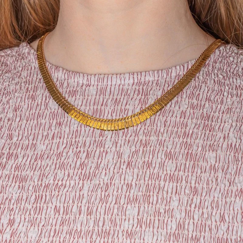 Collier Maille en or jaune - Image 2