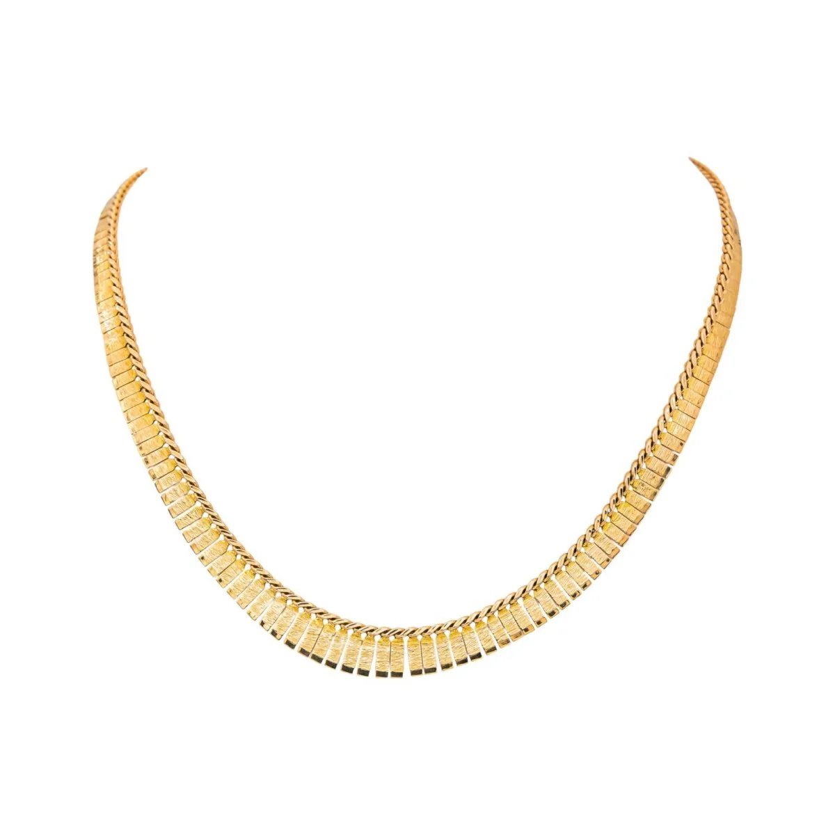 Collier Maille en or jaune - Image 3