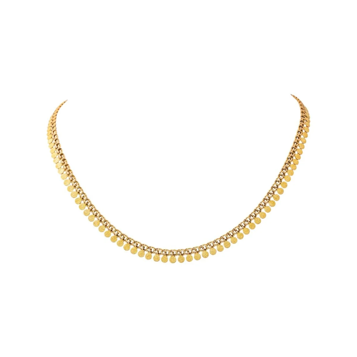 Collier Maille en or jaune - Image 3