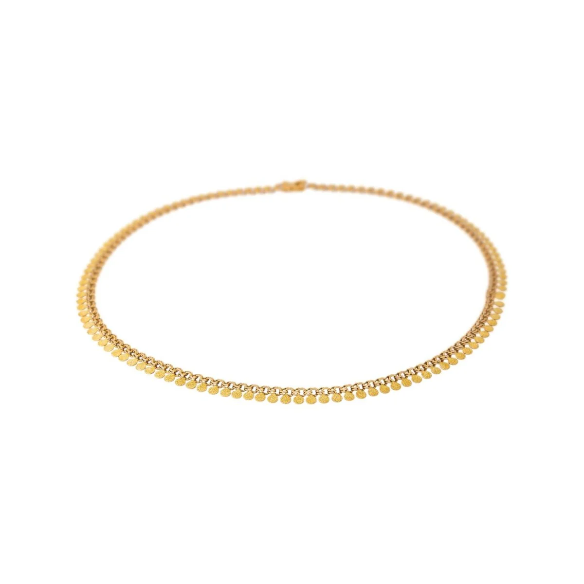 Collier Maille en or jaune - Image 4