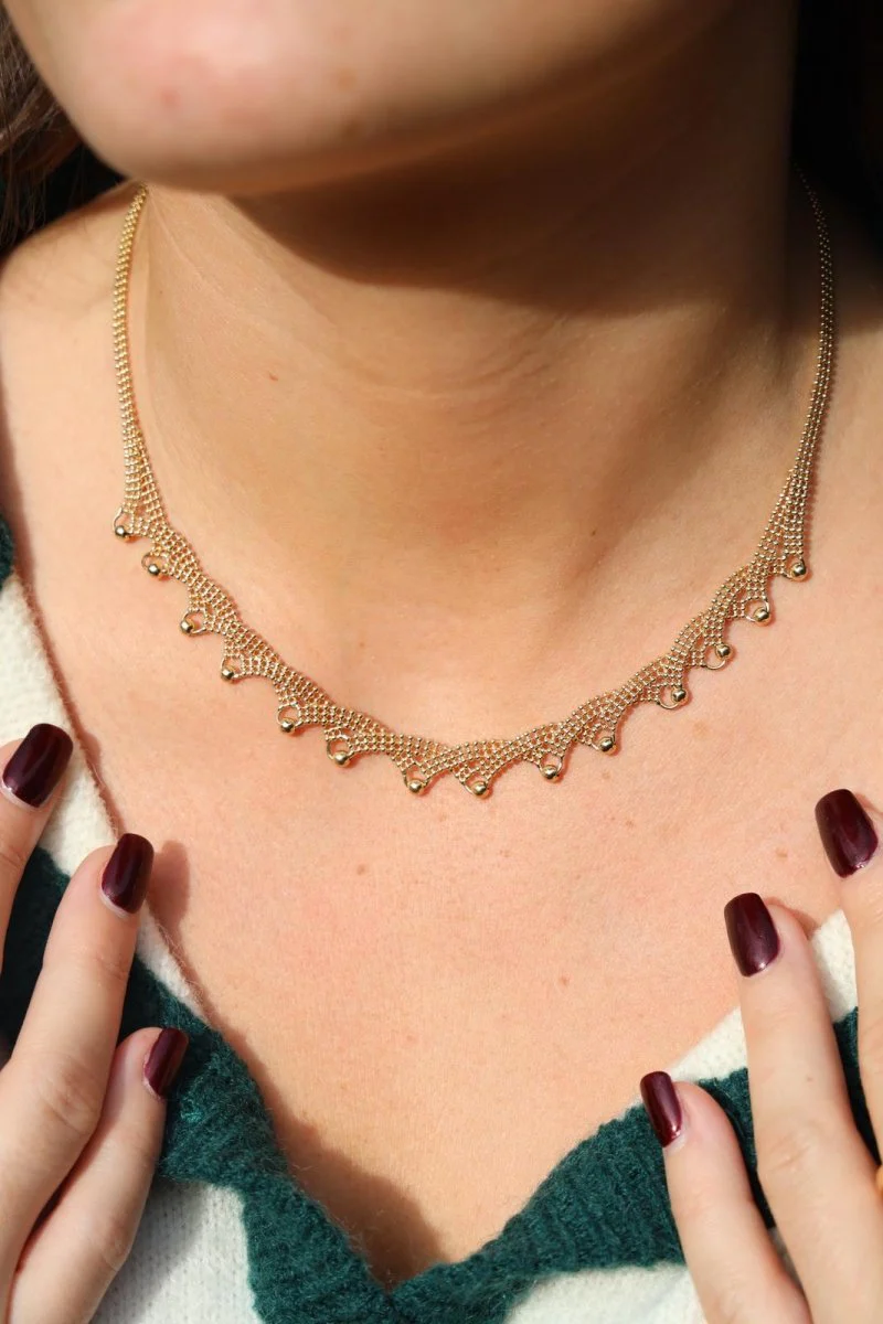 Collier Or jaune - Image 2