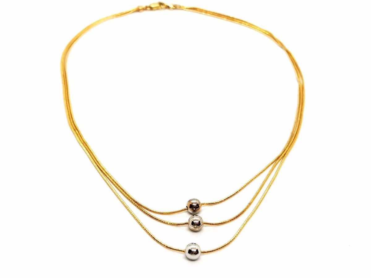 Collier Or jaune - Image 3
