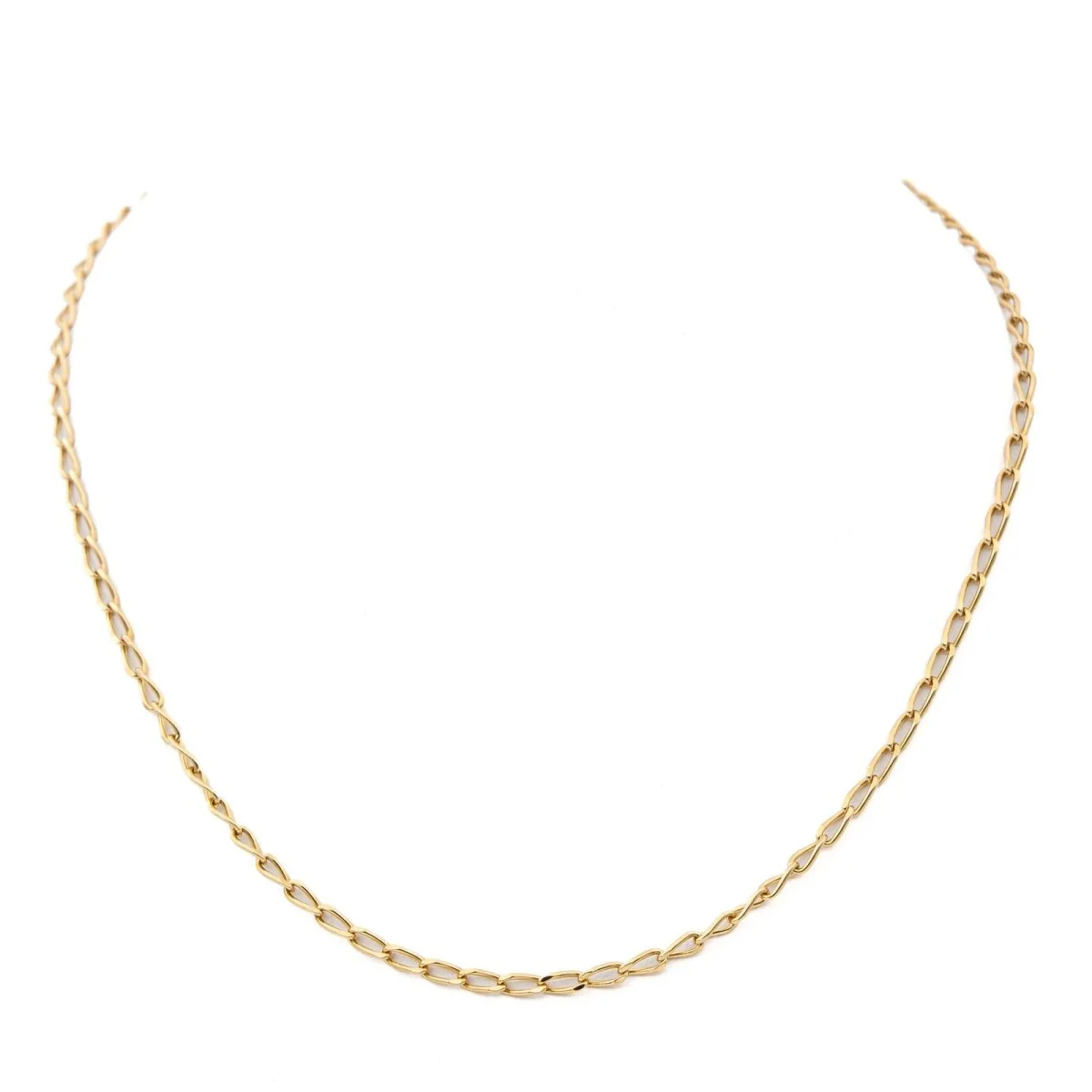 Collier Chaîne en or jaune