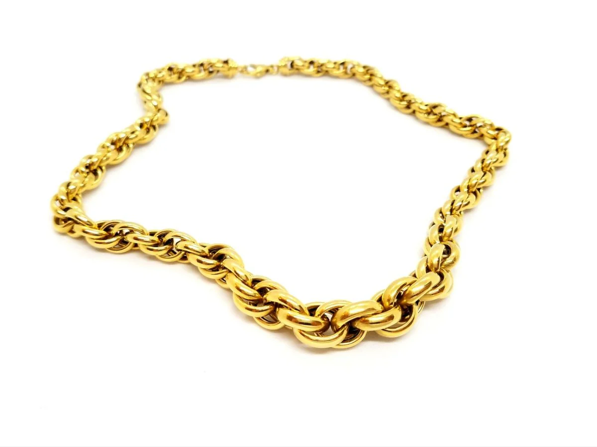 Collier Or jaune - Image 4