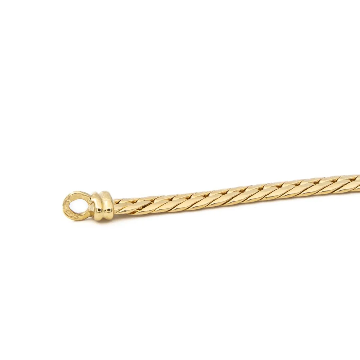 Collier Chaîne deux ors et diamants - Image 6