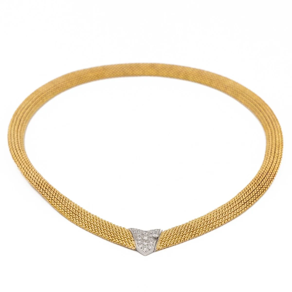 Collier Or jaune Diamant - Image 3