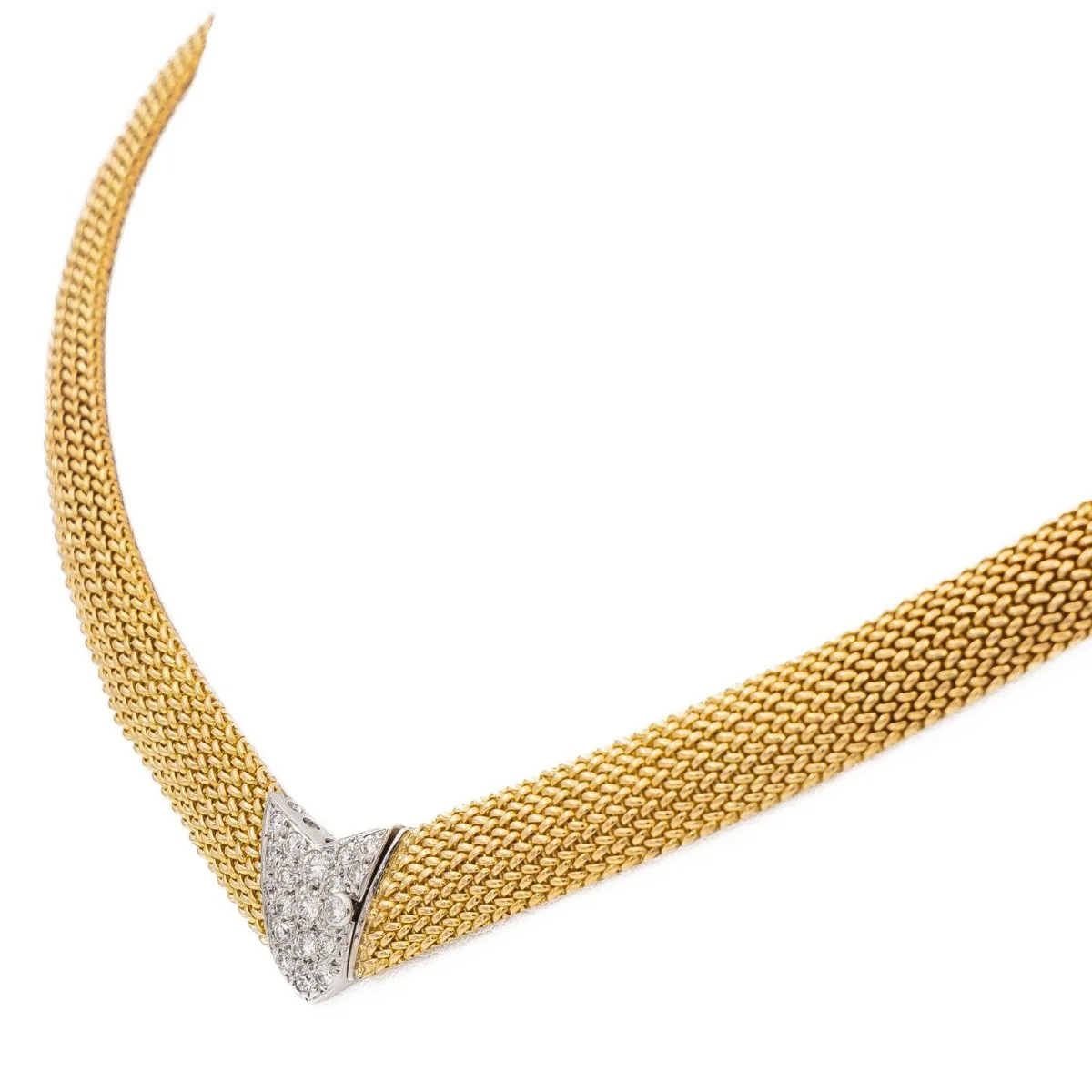 Collier Or jaune Diamant - Image 4