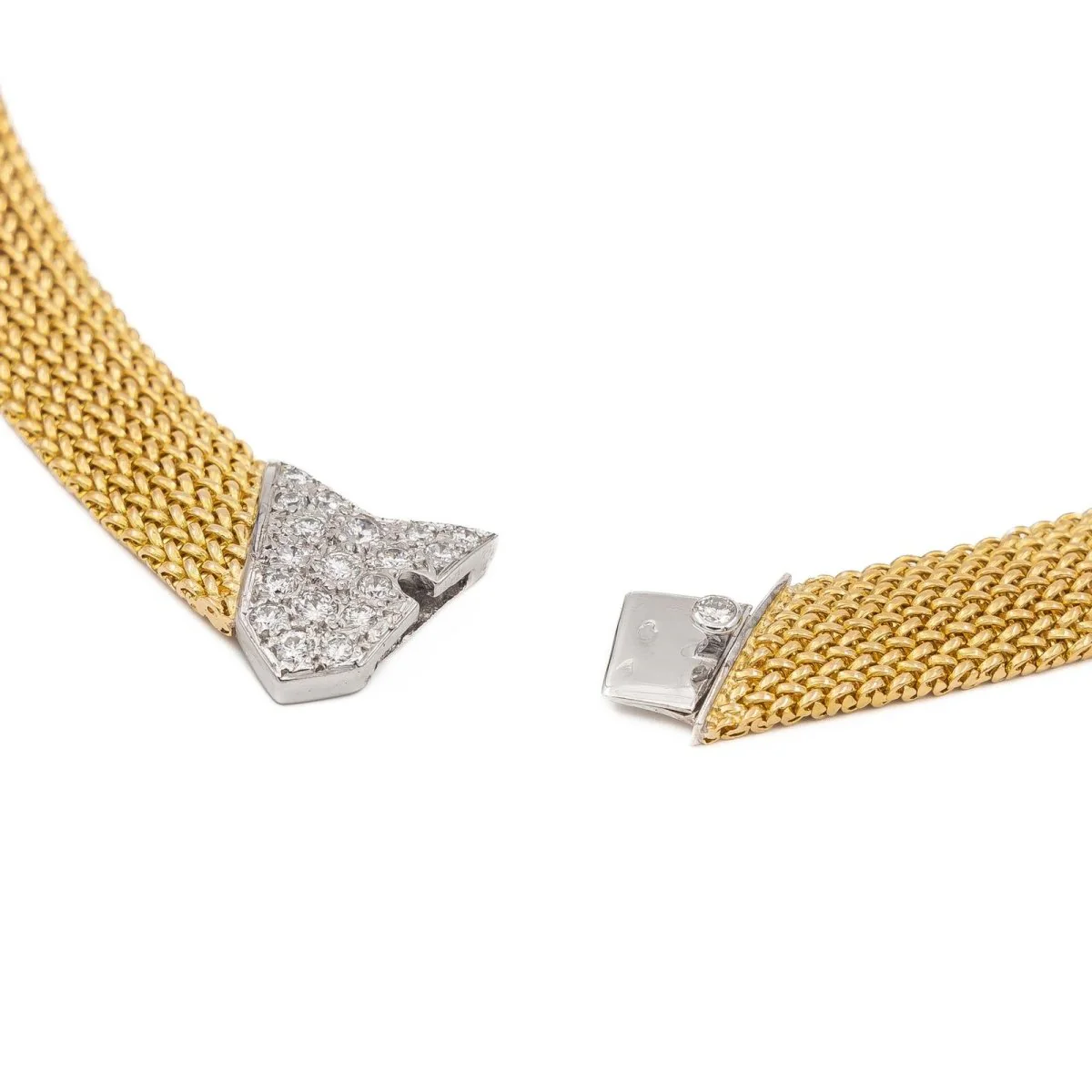 Collier Or jaune Diamant - Image 5