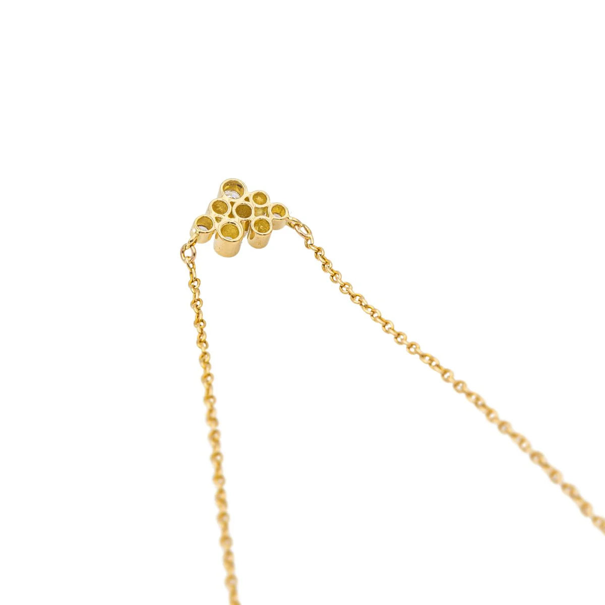 Collier en or jaune et diamant - Image 4