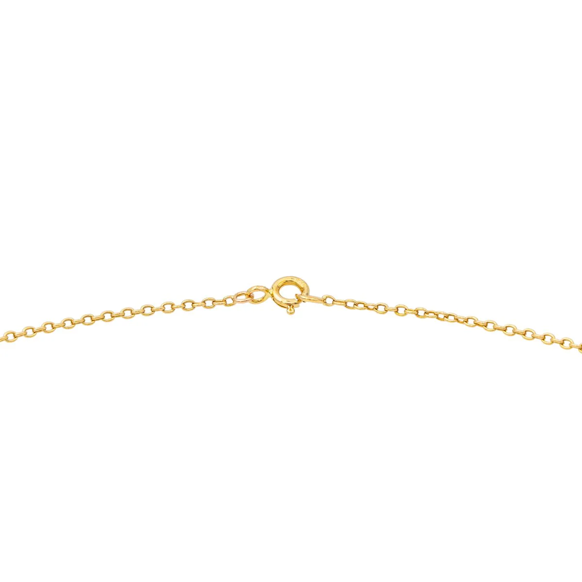 Collier en or jaune et diamant - Image 7