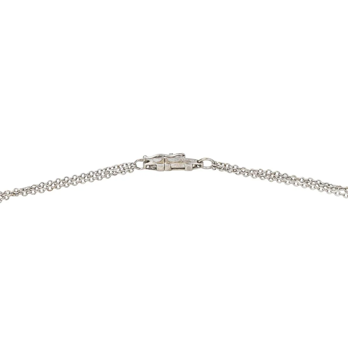 Collier Négligé en or blanc et diamants - Image 4