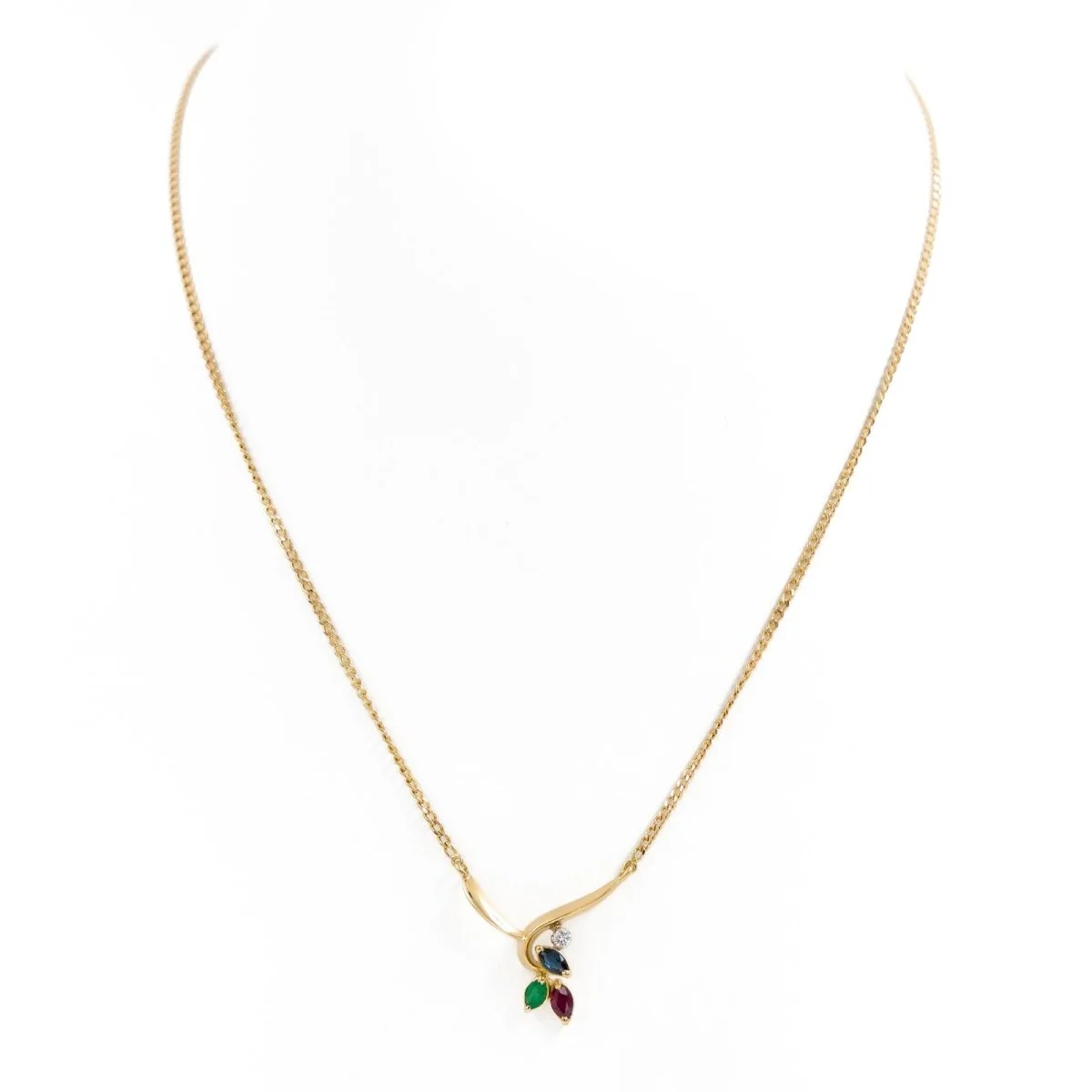Collier Or jaune Diamant - Image 6