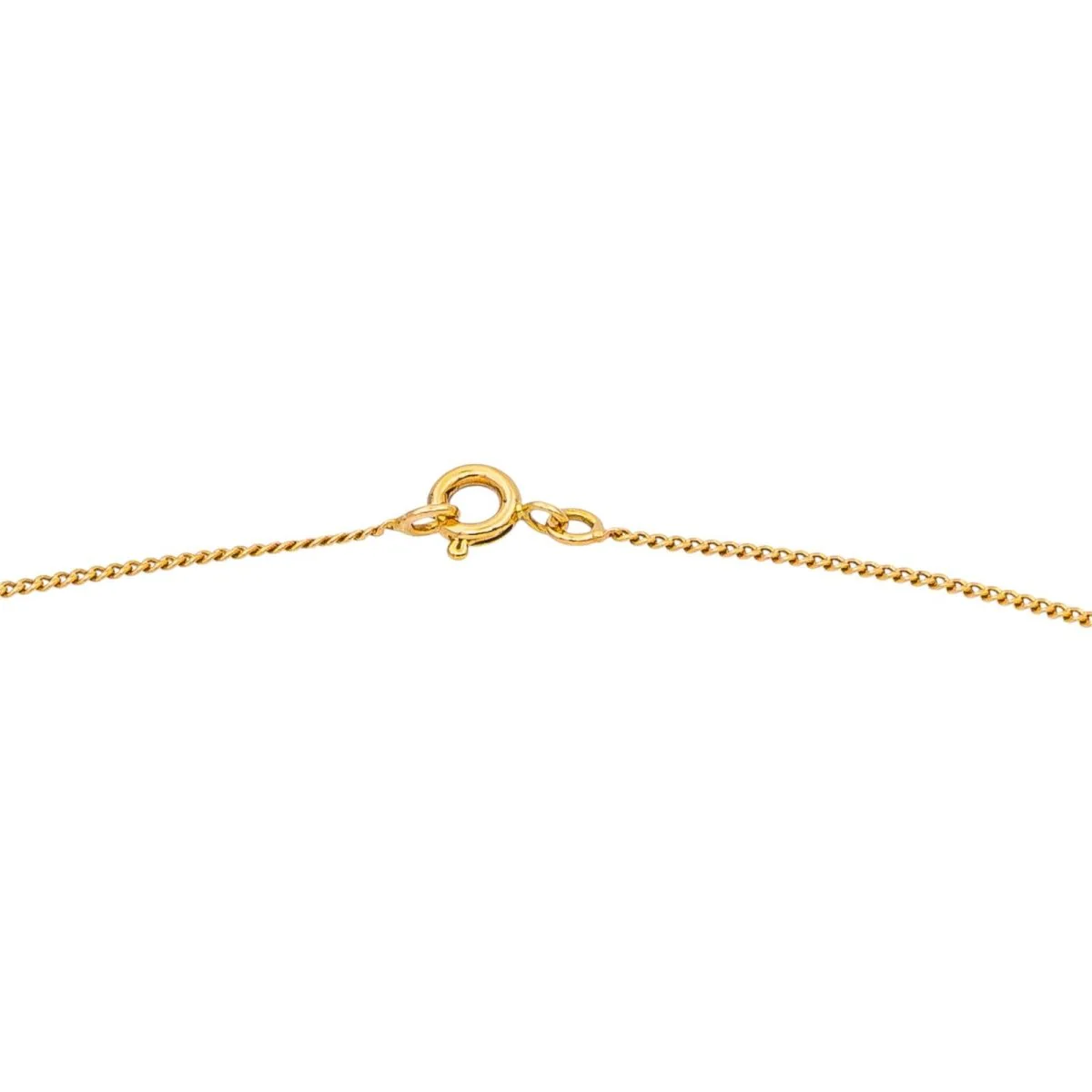 Collier Pendentif en or jaune et diamants - Image 6