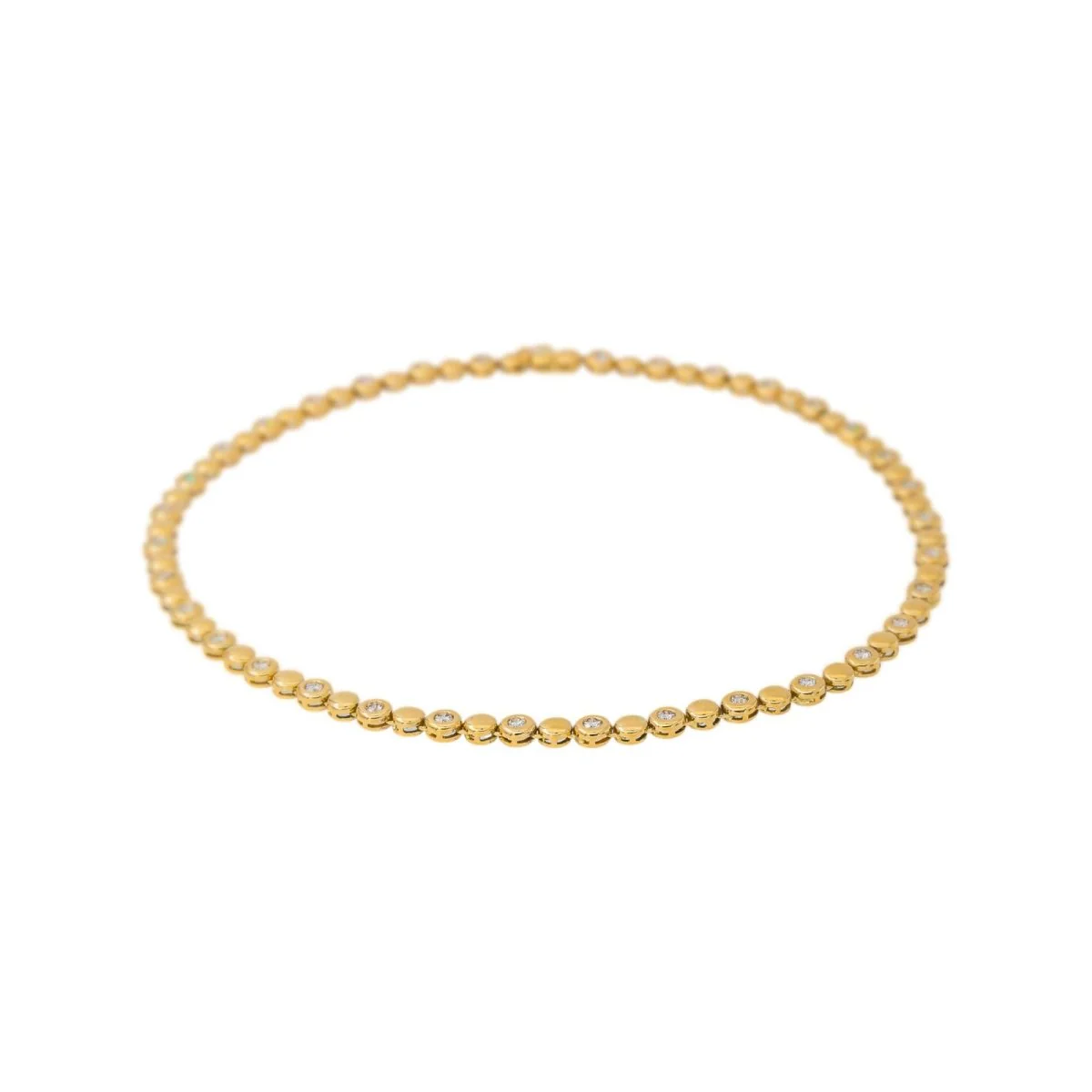 Collier Maille en or jaune et diamants - Image 4