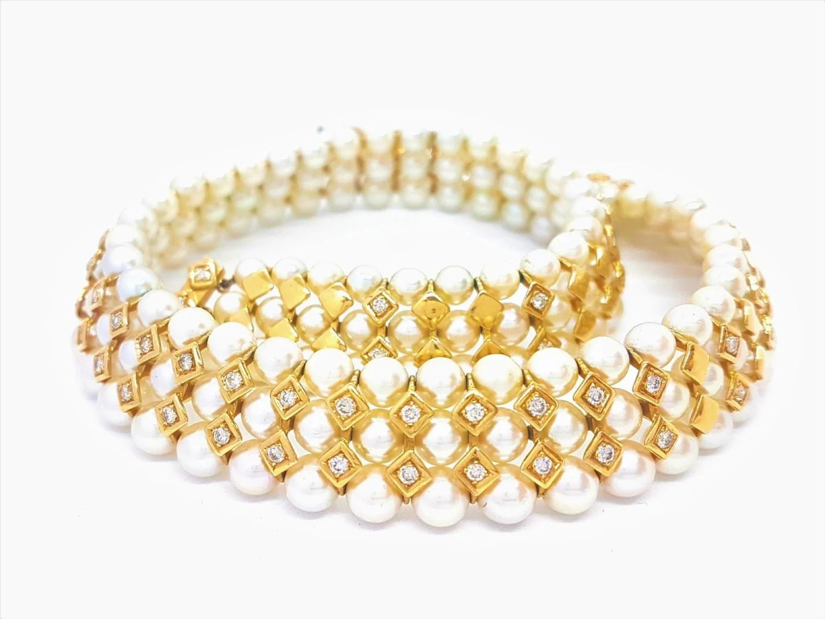 Collier Or jaune Diamant - Image 5