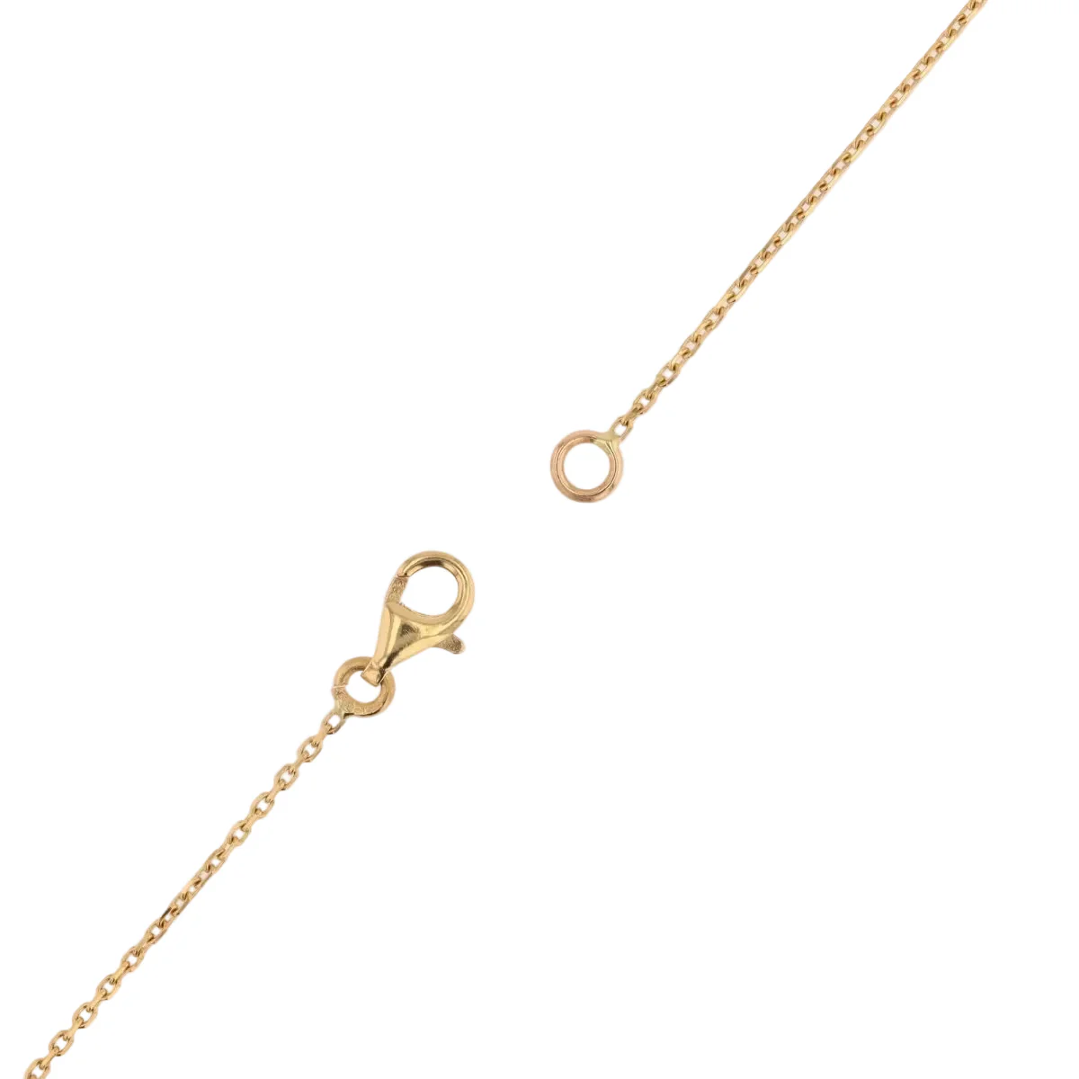 Collier Négligé en or jaune et diamants - Image 4