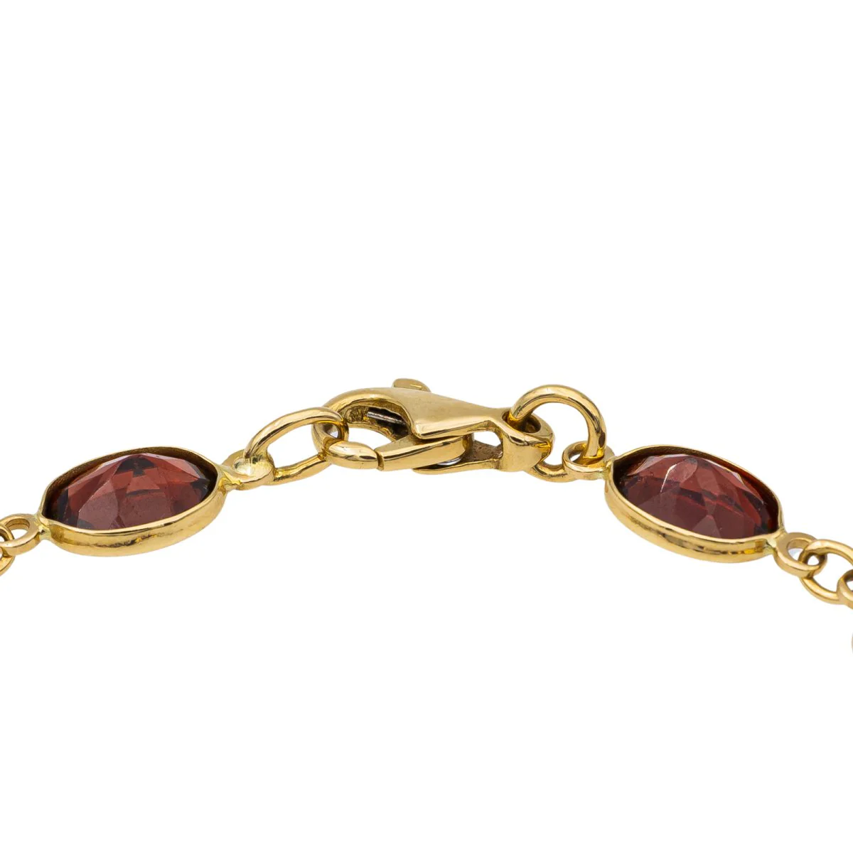 Bracelet en or jaune et pierres fines. - Image 9