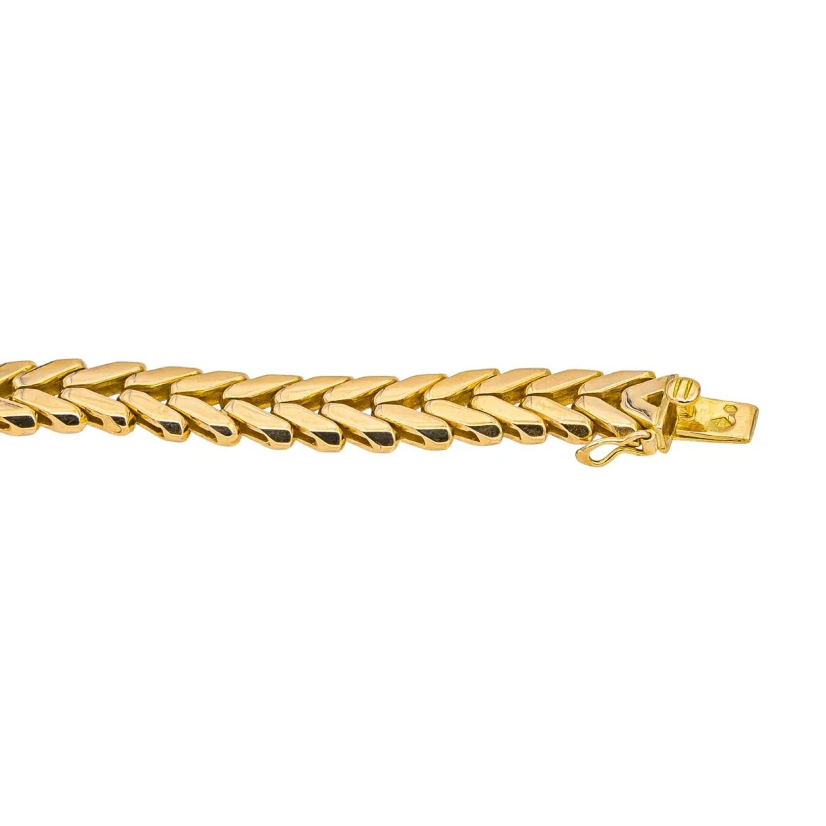 Collier Maille en or jaune, saphir et diamants - Image 7