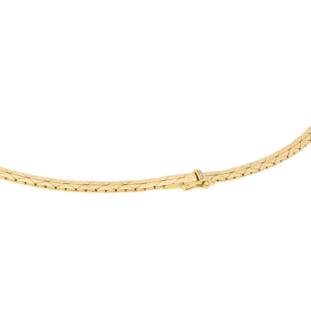 Collier Or jaune Saphir - Image 4