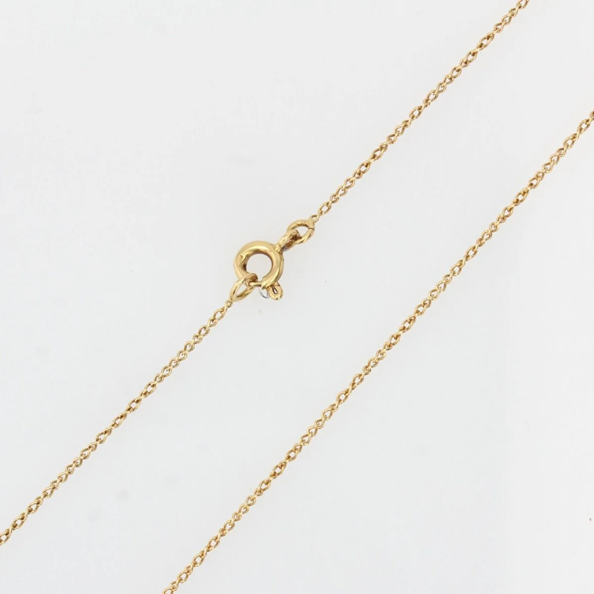 Collier Pendentif en or jaune, saphir et diamants - Image 4
