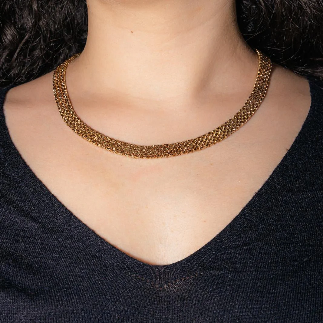 Collier Maille en or rose - Image 2