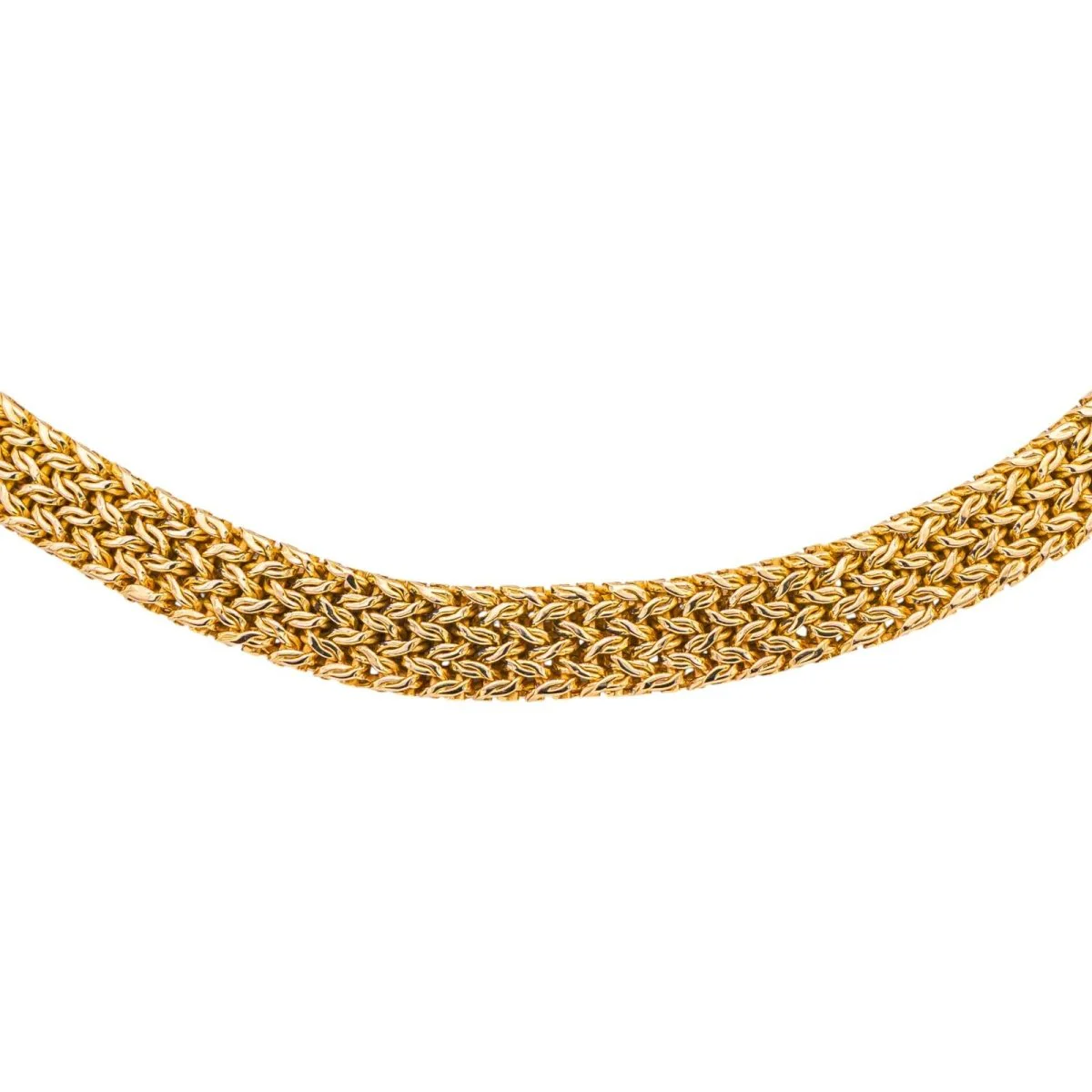Collier Maille en or rose - Image 5