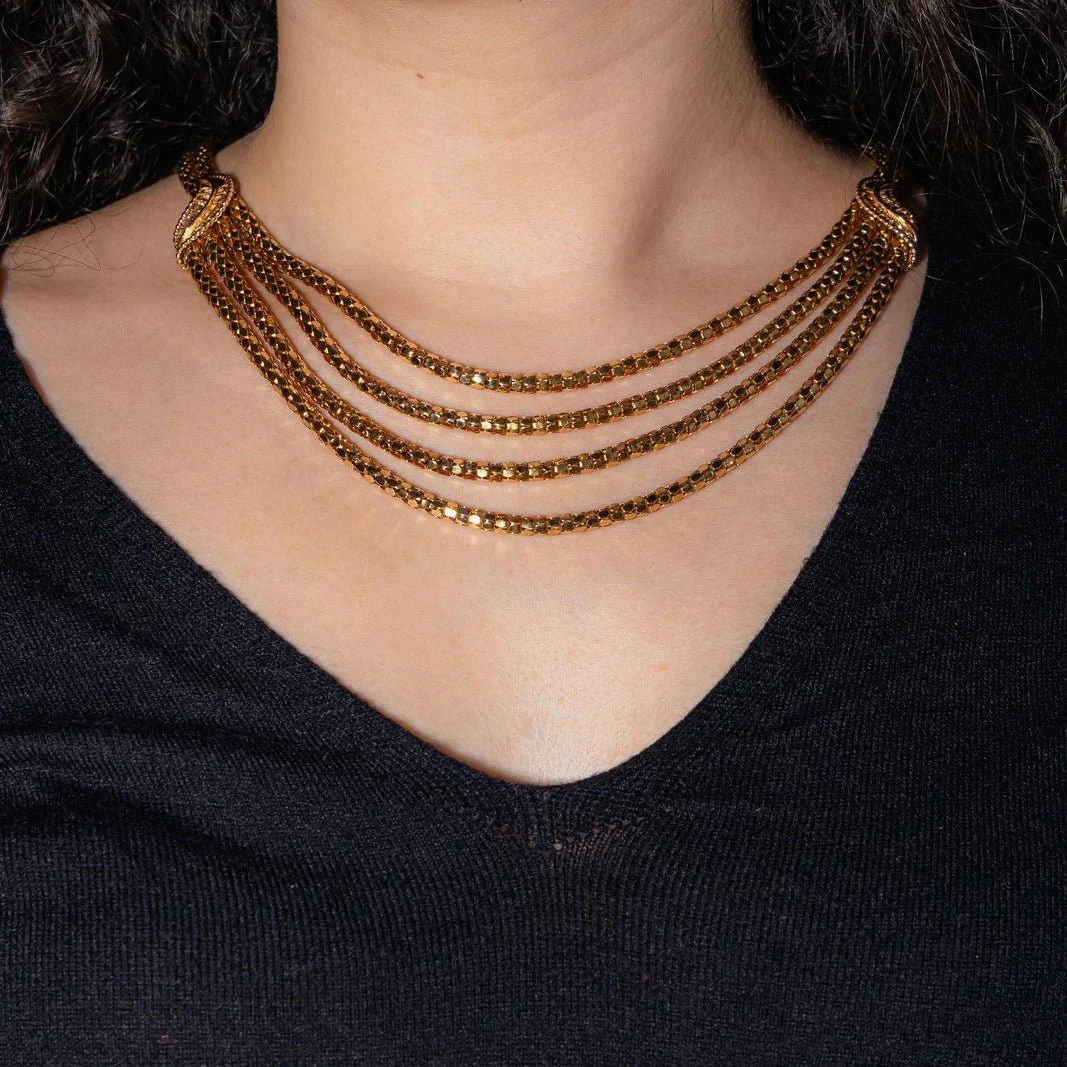 Collier en or rose - Image 2
