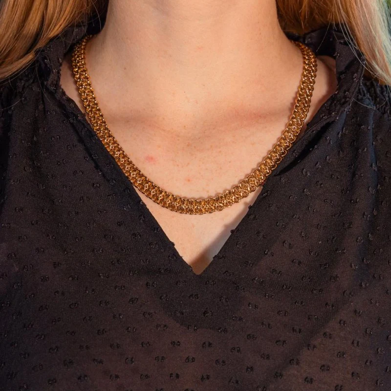 Collier Maille en or rose - Image 2