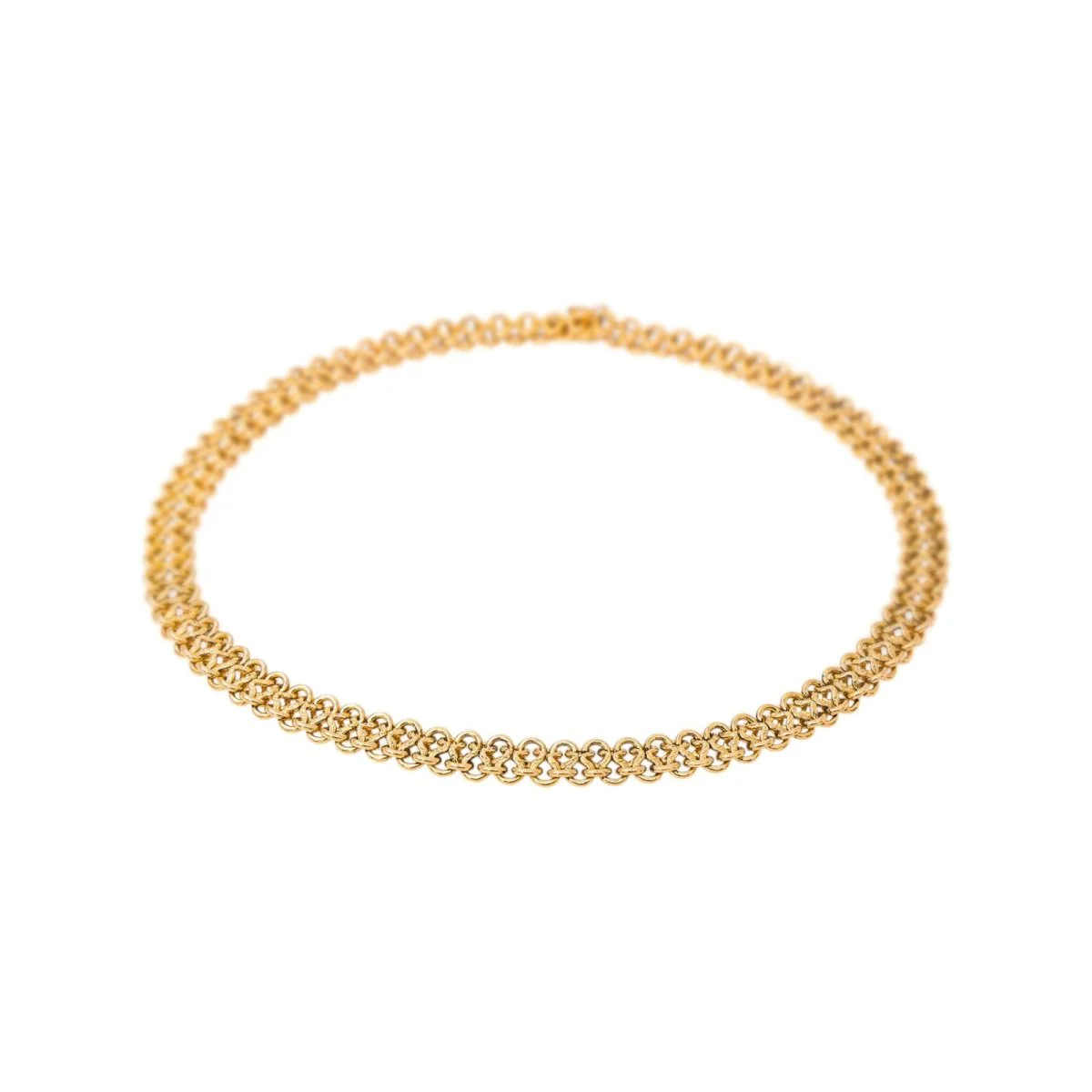 Collier Maille en or rose - Image 4