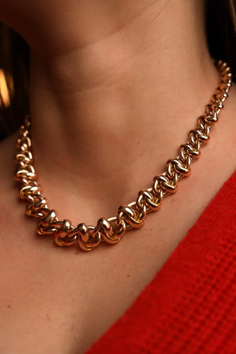 Collier Chaîne en or rose - Image 2