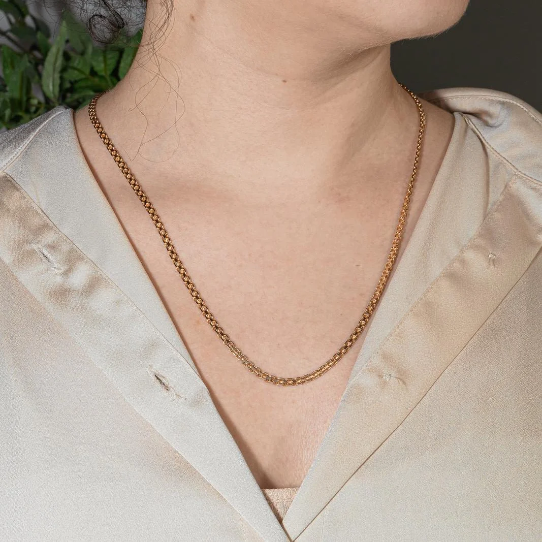 Collier Chaîne en or rose - Image 2